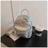 Mochila Femenina Transfronteriza Simple y de Moda 2026 Primavera Nuevo Estilo Bordado Acolchado Estilo Chanel PU Mochila de Gama Alta para Mujeres