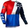 Traje de Descenso Traje de Ciclismo Top de Manga Larga para Hombre Verano Bicicleta de Montaña Motocicleta Todoterreno Traje de Carrera