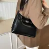 Bolsa Tote de Nicho Estilo Coreano para Mulheres 2026 Nova Tendência Moda Retrô Bolsa de Ombro Transversal Bolsa Kelly de Alta Qualidade