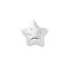 Plata Esterlina S925 Seiko Brillante Diamante Estrella de Cinco Puntas Espaciador Estrella Accesorios de Plata DIY Cuentas Cristal Accesorios para Pulsera