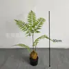 Cabeça de macaco artificial Samambaia cavalinha girassol bonsai árvore de samambaia artificial planta verde planta de interior para casa paisagismo de bonsai decoração atacado