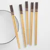 Palillos de bambú natural para uso doméstico, antibacterianos, resistentes al moho, sin pintura, sin cera, resistentes a altas temperaturas, palillos de madera de alta calidad para restaurantes de comida rápida y uso comercial