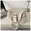 Design Trançado Casual Simples Feminino Texturizado 2026 Verão Nova Bolsa de Ombro Única Estilosa Moda Única