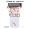 Adecuado para hebilla de Apple Watch Correa de silicona con banda de reloj incrustada de diamantes Hebilla de pasador de diseño original para iWatch