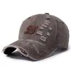 Gorra de Béisbol Retro Americana Desgastada para Mujer, Primavera y Verano, Lavada y Estilo Vintage, Gorra Versátil de Pico de Pato, Circunferencia de Cabeza Grande, Sombrero para Adelgazar la Cara, Moderno