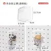Tablero de Pegboard de Almacenamiento DIY Montado en Pared Sin Taladro Organizador de Escritorio Estante Soporte para Auriculares de Dormitorio Ganchos de Almacenamiento Accesorios