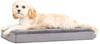 Cama para Perro Gato Mascota con Esponja de Espuma Viscoelástica Cama a Cuadros para Perro Alivia Articulaciones y Mordeduras de Sueño Resistente Fácil de Limpiar