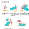 Tiktok mismo estilo sofá perezoso sofá de exterior sofá inflable saco de dormir portátil plegable sofá cama de aire