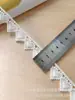 Estoque Pronto do Fabricante Renda Bordada de Seda de Leite Renda Solúvel em Água Acabamento de Renda Acessórios para Roupas Vestido de Casamento Roupas Femininas Cortinas Lingerie DIY