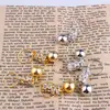 Cuentas Decorativas para Rastas de Peluca, Adornos para la Cabeza, Accesorios para el Cabello, Accesorios para Cabello Trenzado, Anillos para el Cabello con Agujero Grande, Conchas de Corazón, Colgantes para Manualidades