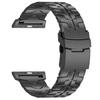 Adecuado para Apple 78910 Generación Correa de Titanio de Liberación Rápida de Iron Man de 26 mm Correa Metálica de Acero Inoxidable para iWatch Ultra