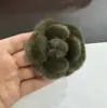 Explosiones 6.8cm de alto gama alta popular pequeña fragancia flor gruesa Nibu forma súper flor camelia joyería corsage con broche
