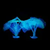 Decoración de Acuario Fluorescente Creativa de Silicona Tanque de Peces Medusa Simulada Paisajismo de Acuario Suministros para Manualidades Coral Artificial