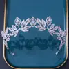 Corona de Novia Estilo Europeo Tiara de Aleación Incrustada con Pedrería y Circonitas Accesorios para Vestido de Boda Amazon Accesorios para el Cabello Tiara de Boda