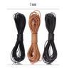 Bricolaje cuero genuino Amazon AliExpress 5 m piel de vaca embalaje Negro Café profundo café medio piel de vaca original