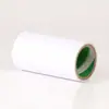 Rollo de pegatinas de PVC blanco brillante sub-blanco pegatinas adhesivas limpieza y protección de productos químicos diarios rollo de pegatinas de PVC al por mayor
