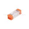 Terminal de Conexión Rápida Pct Conector de Cable Tipo Pulsador Conector de Acoplamiento para Iluminación Pct Conector Dos en Dos