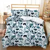 AliExpress Amazon Comercio Exterior textil para el hogar cama tres piezas flor flor dibujo impresión digital funda de edredón generación pelo