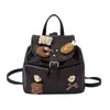 Mochilas de Faculdade de Alta Qualidade, Bolsas Femininas da Moda com Estampa de Leopardo Personalizadas, Mochilas para o Dia a Dia, Bolsas Pequenas da Moda