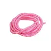 Cuerda de protección para cable de datos de teléfono móvil de 1,4 metros, cuerda de protección para cable de datos de tres colores, resorte de protección para cable de auriculares tres en uno