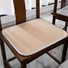 Cojín de Asiento de Seda Helada de Verano para Sillas de Madera, Cojín para Silla de Oficina, Almohadilla Fresca para Asiento, Tapete para Taburete, Transpirable y Antideslizante