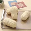 Juguete Squishy Grande Suave de Cacahuete con Cáscara Hueca de PU, Gadget para Aliviar el Estrés, Queso de Comida Simulada Alivio del Estrés de Rebote Lento