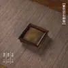 Bandeja de té grande de bambú morado retro para té, mesa de té, bandeja de té, juego de té de burbujas secas, bandeja antigua, alfombrilla de bambú, alfombrilla de té