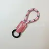 Couro de Vaca Artesanal Simples Luz de Carro Luxo para Carro Pingente de Chaveiro Couro Genuíno Cordão de Alta Qualidade Multifuncional