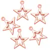 5 Cores DIY Acessórios de joias de liga retrô pingente de estrela oca Pingente Direto da Fábrica 15 * 13MM L339