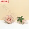 Cabezas de Flores de Rosa Artificiales (Ángulo Rosa) Ventas Directas de Fábrica Flores de Boda Diseño de Escena Exterior para Bodas Arco de Pared de Flores