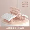 Cabide de plástico antiderrapante ajustável para roupas de bebê para uso doméstico, especializado para bebês, cabide de armazenamento para roupas infantis
