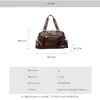 Bolsa tote de novo estilo, bolsa tote casual de PU, grande capacidade, bolsa de ombro, bolsa transversal, bolsa de bagagem para viagens curtas, bolsa de academia