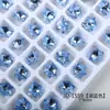 Diamante de Cristal K9 de Alta Calidad para Decoración de Uñas Copo de Nieve Súper Brillante Lujo Alta Calidad Atmósfera Invernal Joyería de Diamante para Uñas con Copos de Nieve Coloridos