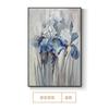 Pintura al óleo pintada a mano pura para sala de estar, pintura decorativa abstracta, sofá, fondo, pared, piso grande, pasillo, pasillo, pintura colgante de flores