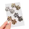Botón de Trébol de Cuatro Hojas para Jeans, Accesorio de Ajuste de Cintura para Pantalones Demasiado Grandes, Botón Pin de Ajuste de Cintura