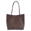 Bolsa de Axila de Alta Qualidade e Grande Capacidade Mulheres 2025 Início do Outono Novo Estilo Coreano Versátil Fosca para Trabalho Ombro Único Tote