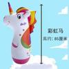 Vaso Inflable de Dinosaurio Extra Grande de 90 cm de Venta Caliente para Niños Juguete Inflable de PVC de Pingüino Empuje de Piso Regalo