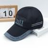 Gorra de béisbol fina de primavera para hombre y mujer, para deportes al aire libre, pesca, resistente al viento, con cordón, ala larga extendida, protector solar, parasol.