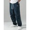 Comércio Exterior Transfronteiriço Mais Vendido Calças de Caminhada Retrô Masculinas Calças Esportivas Casuais Estilo Hong Kong Soltas Retas Atacado em Estoque