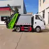 Marca Chengli Nacional Vi Dongfeng Tuyi Camión Compactador de Basura Montado en la Parte Trasera de 4 Metros Cúbicos Fábrica de Camiones de Basura para Saneamiento Municipal