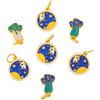 Fuerte retención de color Oro Vietnamita accesorios DIY astronauta astronauta golpe de suerte pulsera de mano collar colgante col repollo mujeres