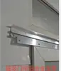 Cortina de Porta Quilha de Liga de Alumínio Auto sucção Magnética Plástico PVC Transparente Cortina Macia Trilho Deslizante Barra Ar Condicionado Comercial Trilho de Cortina