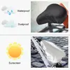 Suministros de Ciclismo Transfronterizos Cojín para Sillín de Bicicleta Asiento Cubierta Impermeable a Prueba de Polvo a Prueba de Lluvia Protector Solar Tela Oxford
