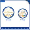 Decoración para Fiesta Temática de Hanukkah Plato de Papel Desechable para 12 personas Servilleta Vajilla Vajilla Traje
