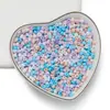 Cuentas de Cristal para Arroz Color Macarrón Súper Mate de 3/4 mm Material para Pulsera de Teléfono Móvil Collar DIY Cuentas Sueltas