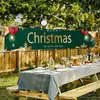 Banderas Navideñas Transfronterizas, Banderines, Decoraciones para Eventos Festivos, Telas para Colgar de Fondo, Banderines Coloridos para Atmósfera Interior, Fábrica Personalizada
