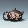 Tetera de Arena Púrpura Termocromática Olla Xishi Fengming Juego de Té Kung Fu Tetera Doméstica Olla Longfeng Fabricante de Té No Caliente