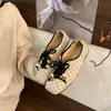 Zapatos planos retro de punta cuadrada estilo coreano para mujer, novedad otoño 2026, versátiles, con cordones, Mary Janes, zapatos casuales