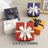 En Stock Caja de Joyería con Tapa y Base de Moño Caja de Almacenamiento para Pulseras y Collares Exquisita Caja de Regalo para Empaque de Joyería de Aretes Wholesale