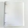 Clip de Cuatro Agujeros/Clip de Tres Agujeros de PP para Carpeta A4, Engrosado de Calibre 70, para Almacenamiento de Estudio y Oficina, Personalizable
